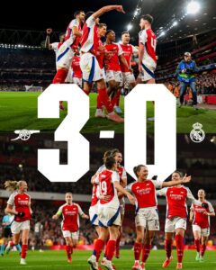 Arsenal vs Real Madrid
